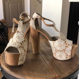 Jessica Simpson Wedge heels